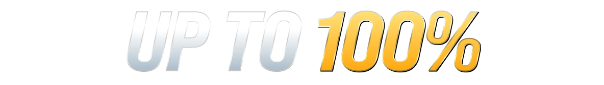 Up to 100%     